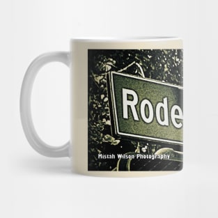 Rodeo Road, Los Angeles, California by Mistah Wilson Mug